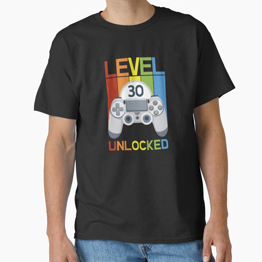 Level 30 unlocked Colorful Gamer Birthday by Art-of-Rory