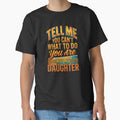 You Are Not My Daughter Funny Retro Comic Typography by Vermanartist