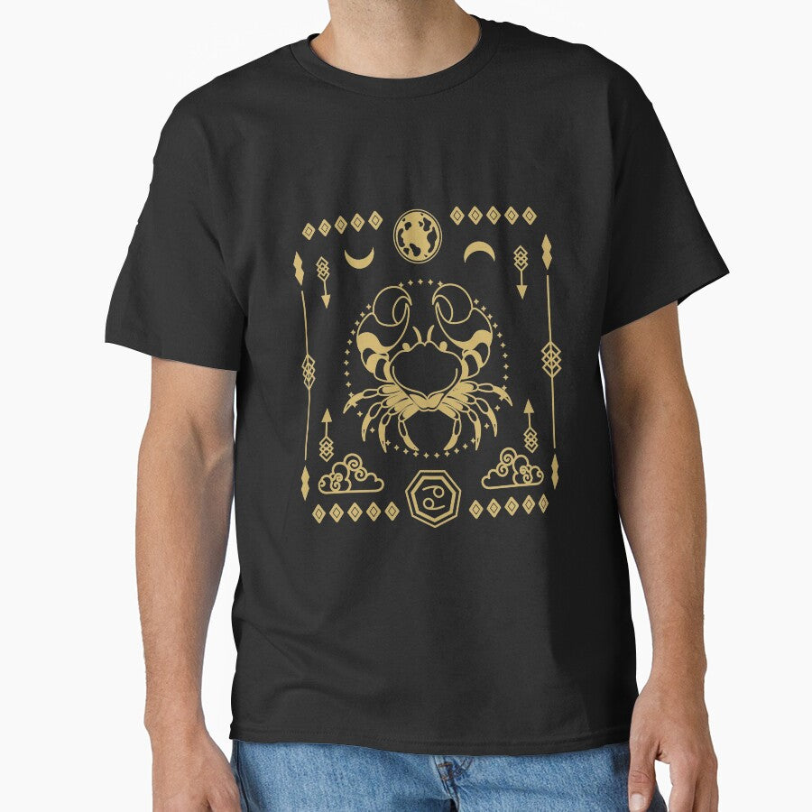 Cancer Star Sign in Gold by CrystalCrush