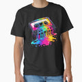Melting Cassette Tape Rainbow Colors by TomFrontierArt