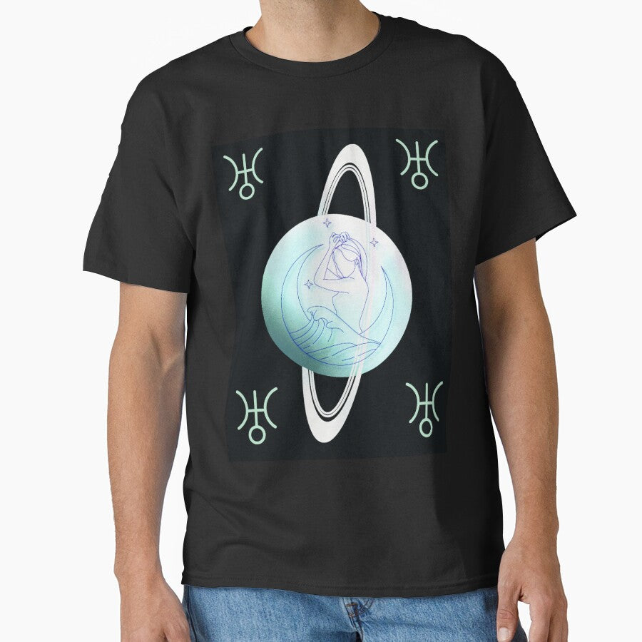 Aquarius Gifts - Aquaria - Aquarius Zodiac Sign - Symbol of the ruling star Uranus by Silva-Sol