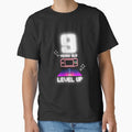 Level 9 Unlocked - You Are Level Up Funny Gamer 9th Birthday Gifts for Game Lover by kongju