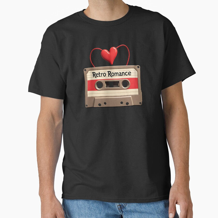 Retro Romance Mixtape – Vintage Cassette with Heart by Itsheartshop