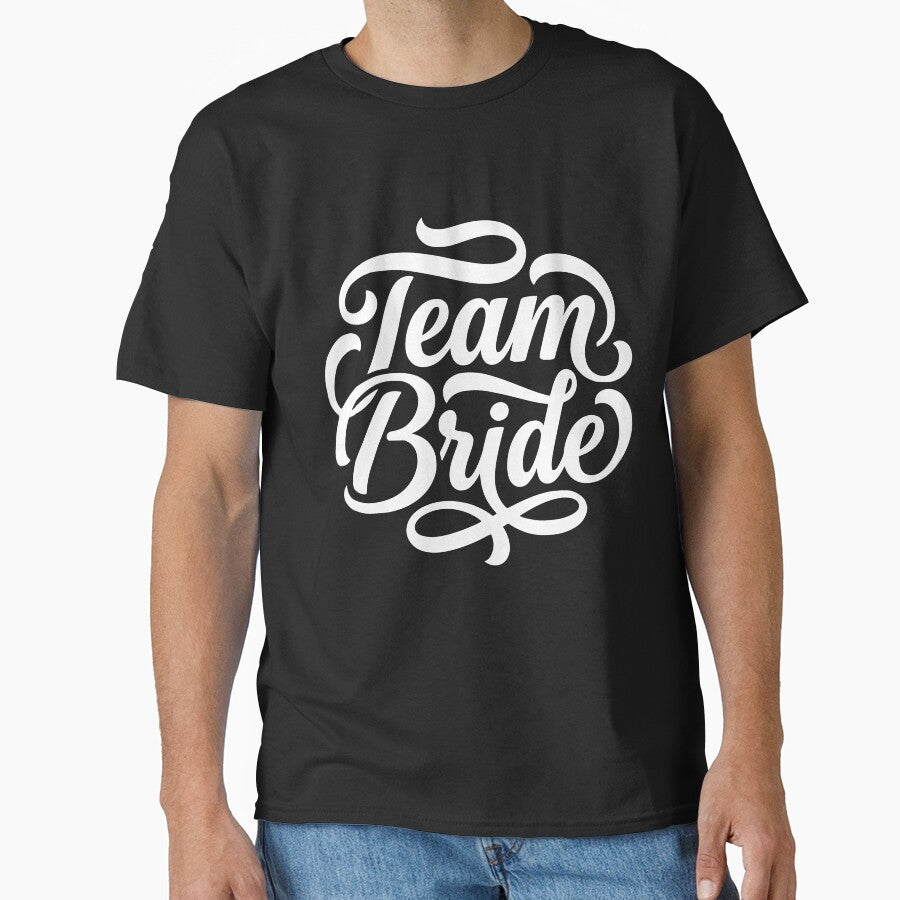 Team Bride Wedding Party Bachelorette Crew by AntiqueImages