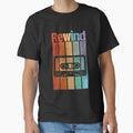 Rewind Vintage Cassette Design by PrintandJoy