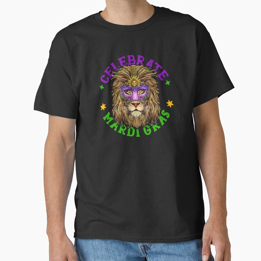 Celebrate Mardi Gras Lion Masquerade Carnival by anziehend