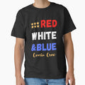 RED WHITE & BLUE Cousin Crew Funny 4th of july Gifts by sichaz