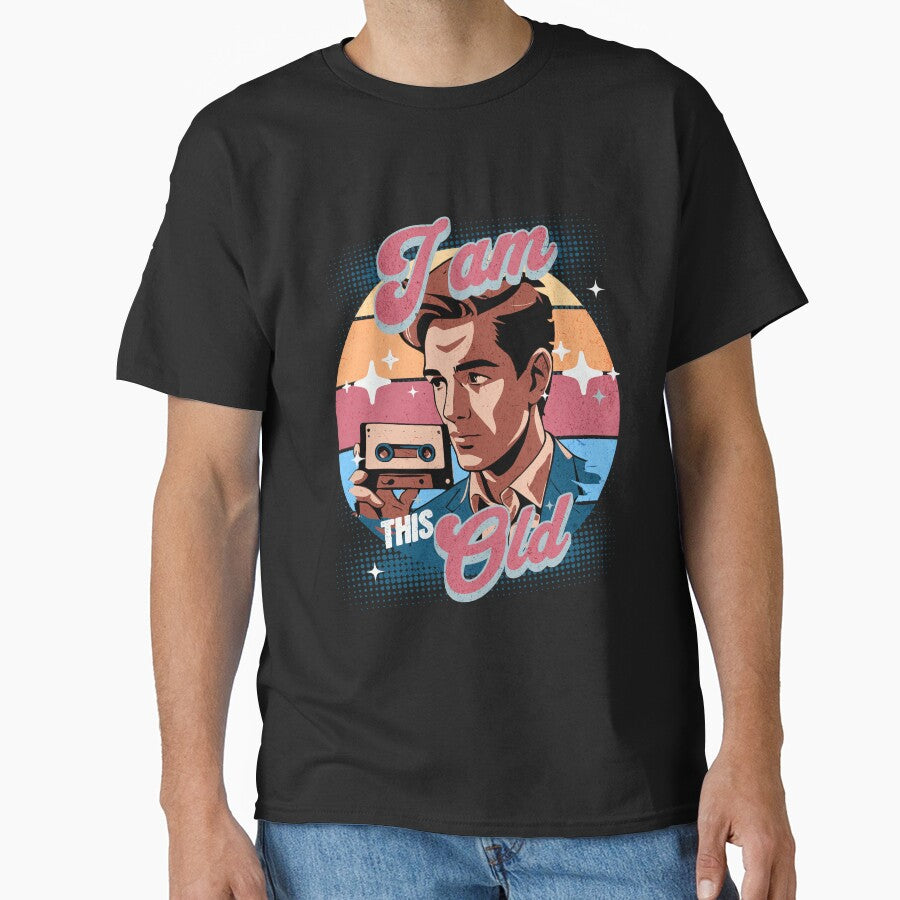 Cassette tape vintage - I am this old | Vintage Style by Tee-Craftify
