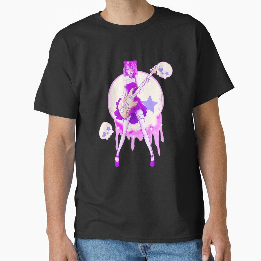 Japanese Anime Girl Creepy Cute Pastel Goth Pink Aesthetic by SqualeForce