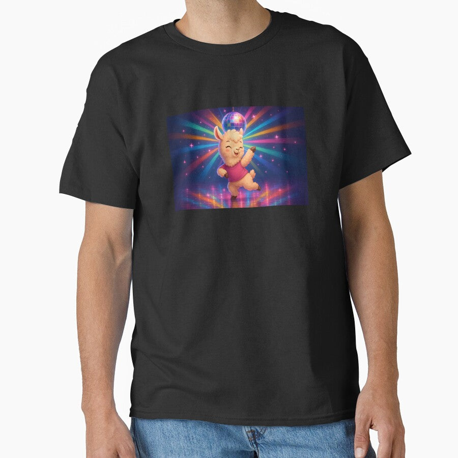 Dancing Llama Under Disco Lights by SassyArtistry