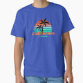California Camping with Palm Trees t-shirt by Loberaglez