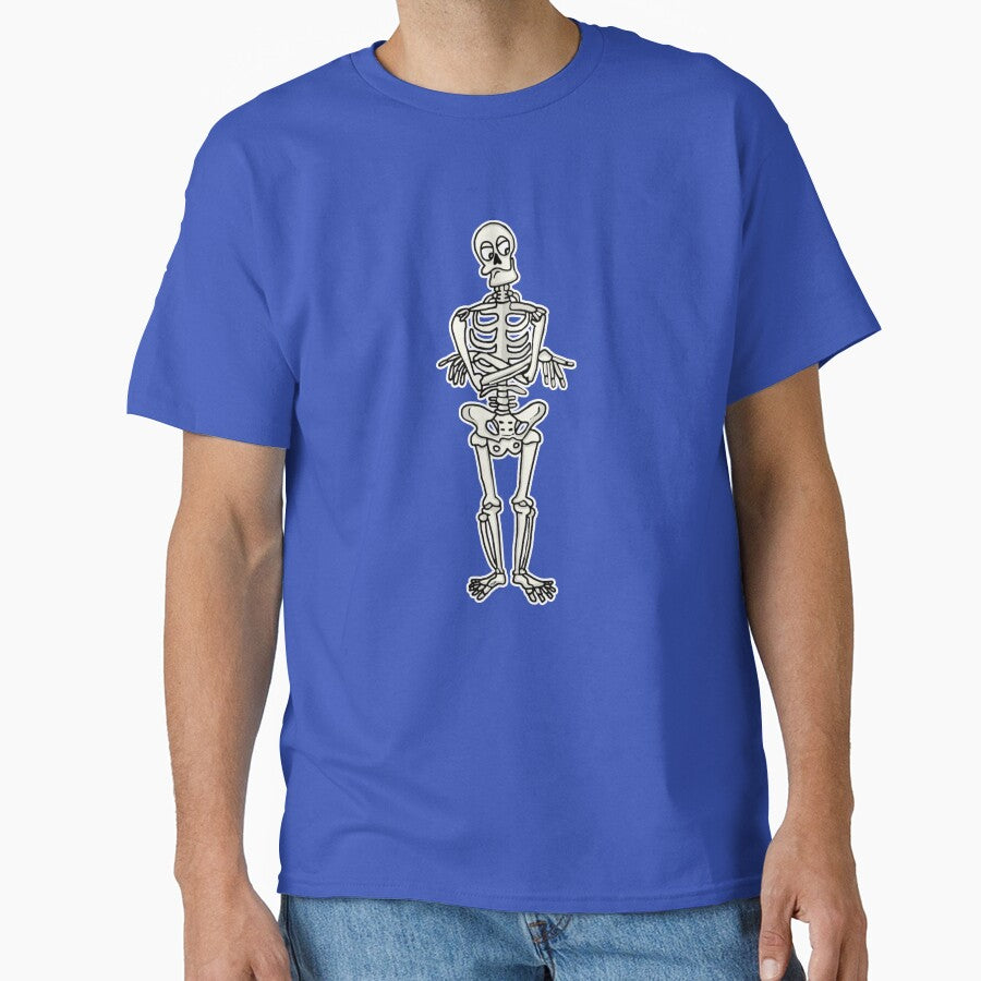 Funny Skeleton Waiting Cartoon | Cute Spooky Halloween Waiting Meme by MyxaART