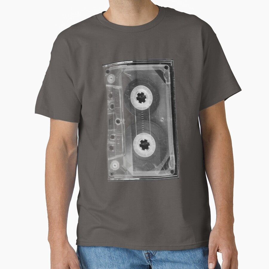 80s Transparent Cassette Tape For Retro Music Lovers And Musicians - Cassette Deck by Funwithmusic