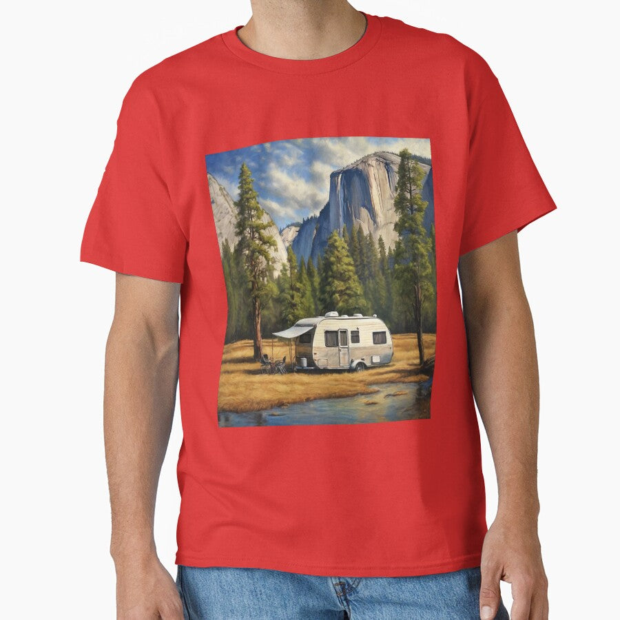"Caravan Trailer Yosemite National Park: Explore Nature in Freedom" by Artisticanvas
