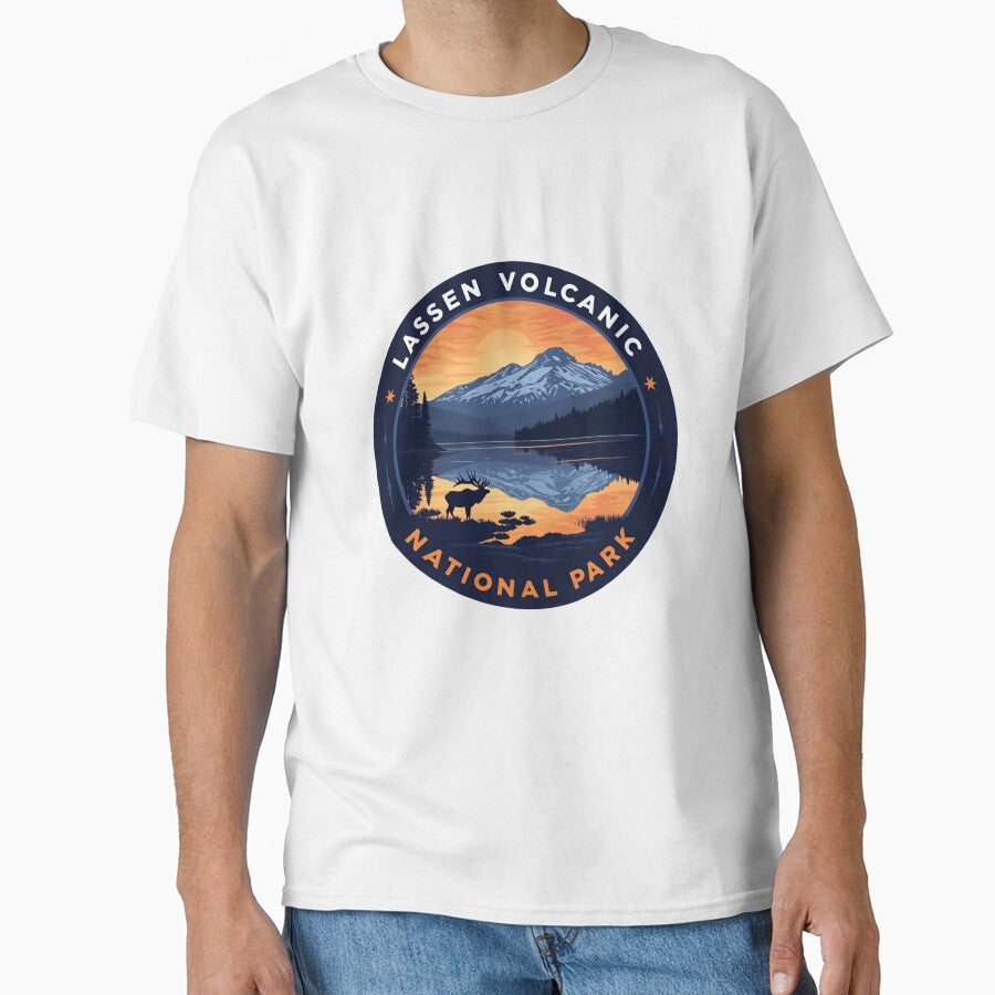 Lassen Volcanic National Park California Retro Wilderness Exploration by Simsimah26Parks