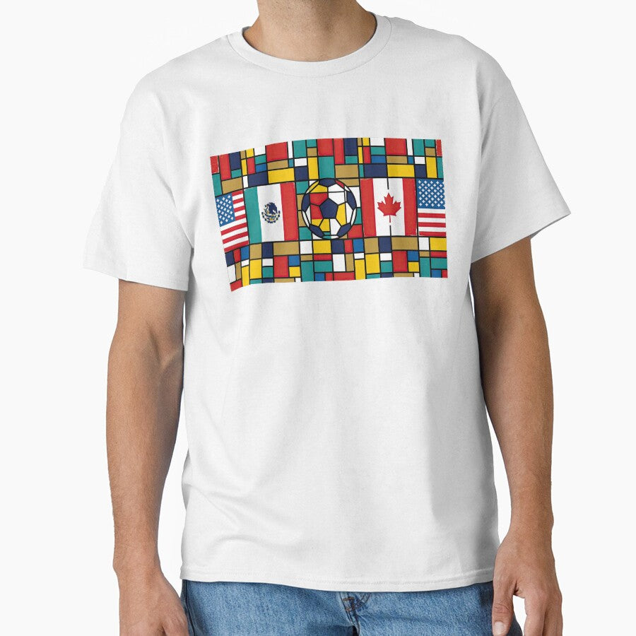 Spectacular World Cup Stadiums | Soccer Flags Mexico Canada USA  Geometry by BrickByDream