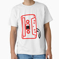 Minimalist 80s cassette tape by piedaydesigns
