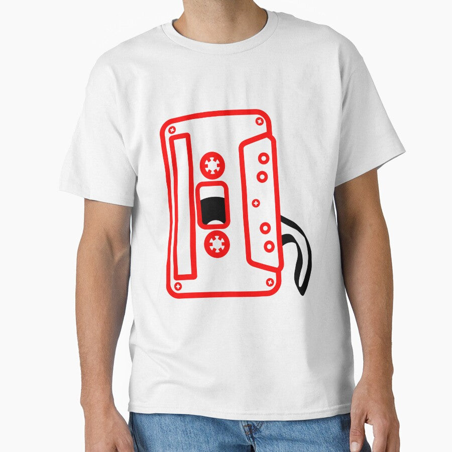 Minimalist 80s cassette tape by piedaydesigns