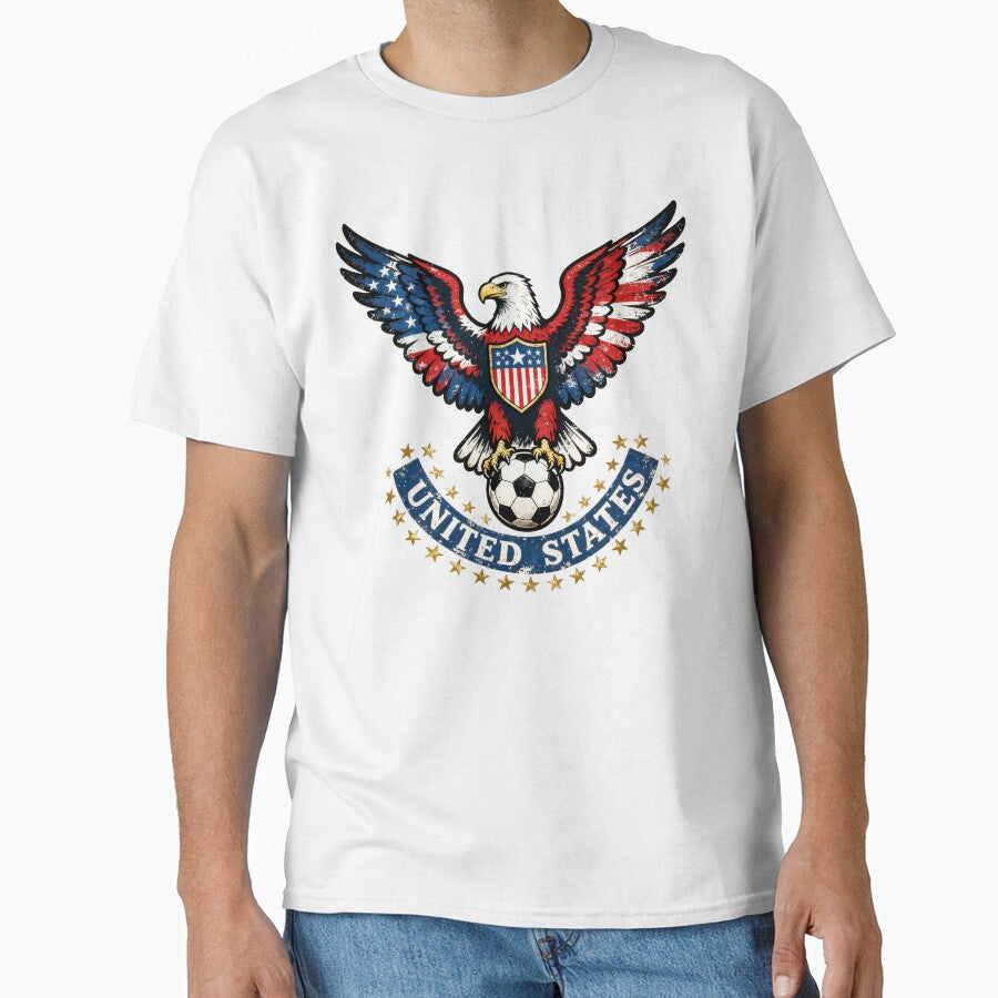 USA Soccer Eagle - United States Football Fan by 18-30