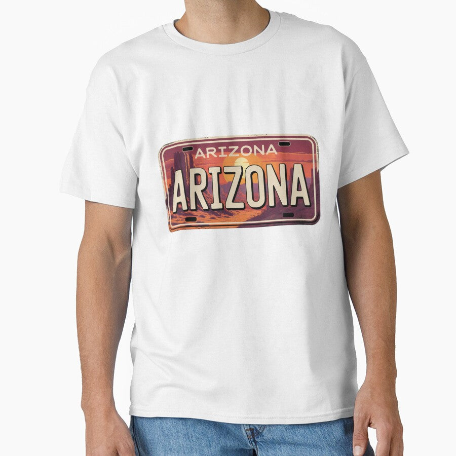 Arizona Southwest Style Plate Design by The Souvenir Dept.