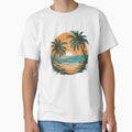 Tropical Beach Sunset by T-shirts for hot people