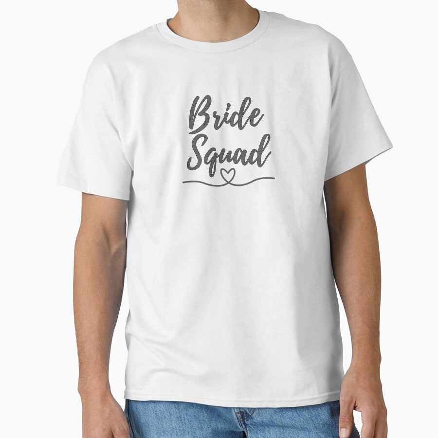 Elegant Wedding Bride Squad by DixieGirlStudio