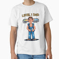 LEVEL 1 DAD Shirt Design | Retro Gaming New Dad Gift | Pixel Art Gamer Design for Father's Day | Funny Dad Design by petpuppymania