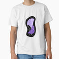 Copy of One line face art violet & purple by Mywaytothehigh