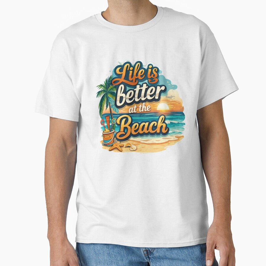 Day At The Beach: Beach Vibes by MJOSTORE