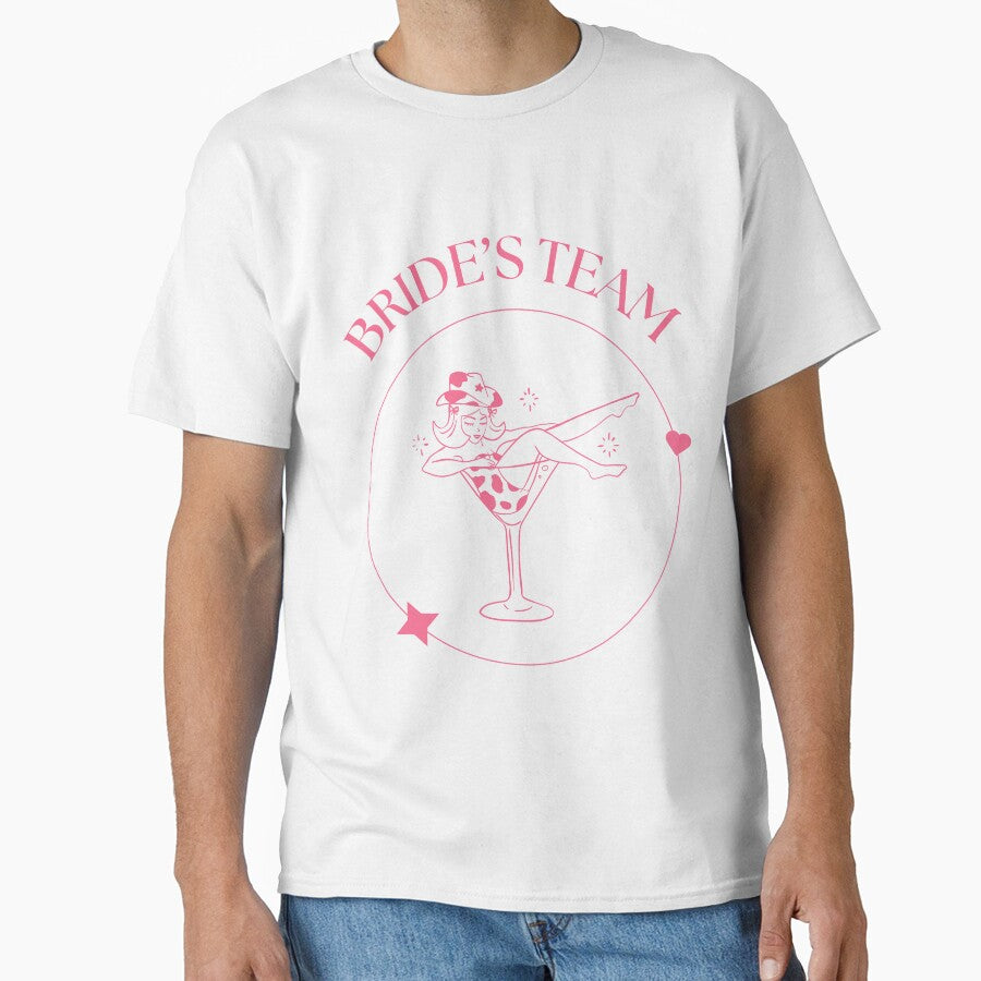 Bridemaids Unisex Tee, Bride Team Shirt, Wedding Party Gift, Bridal Shower, Bachelorette, Matching Squad Outfits by Wawamarket