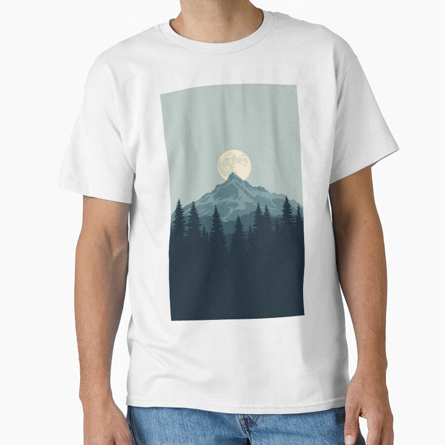 Moonrise Over the Silent Peak by AbstractAnom