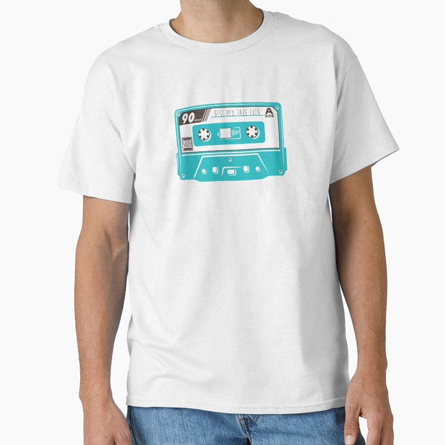 Best Mix Tape Ever, Cassette Tape, Retro by ScarletCrownArt