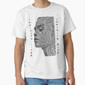 Minimalistic Geometric Lines Women Face by Topmaxdesign