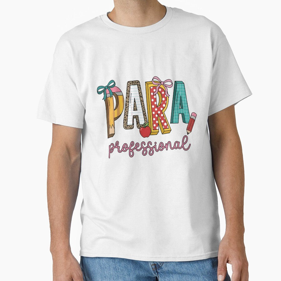 Cute Paraprofessional Teacher Life Back To School by KroghDs