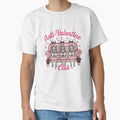 Anti Valentine Club Skeletons Pink Aesthetic Art by EchoPrint Co.