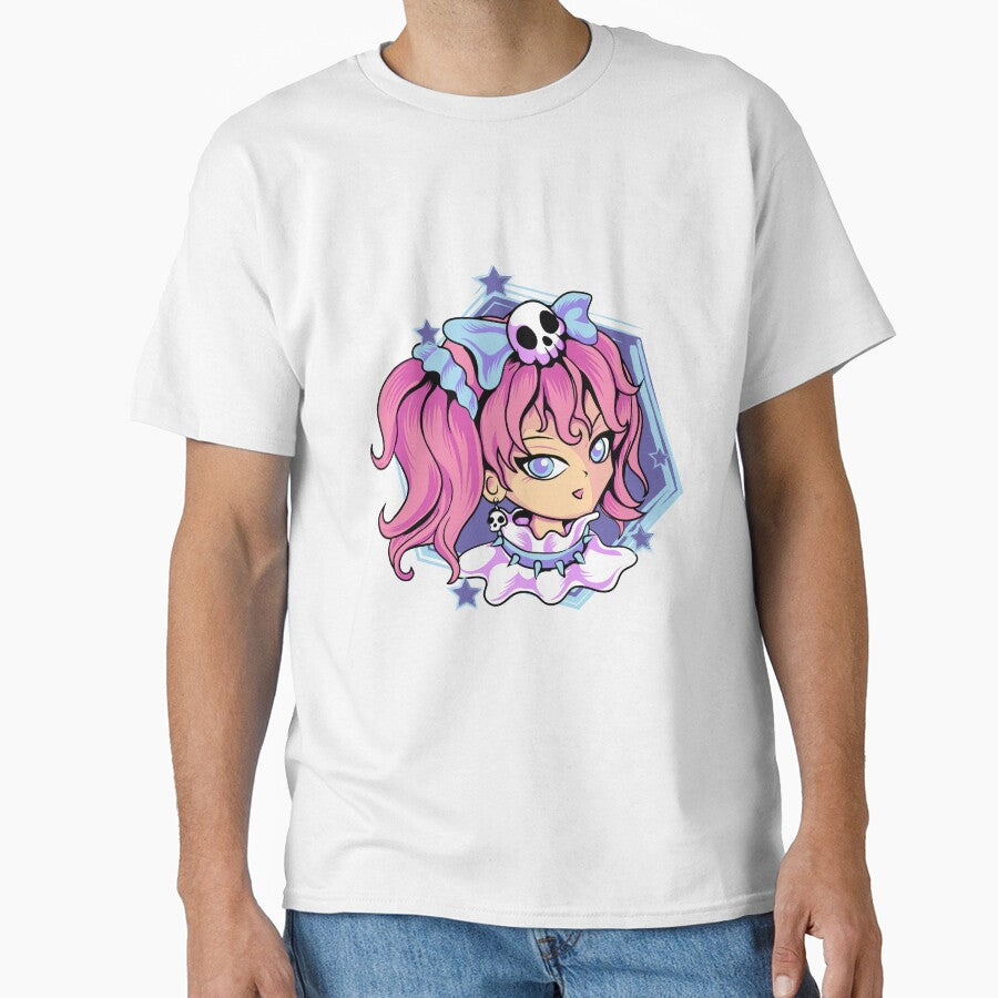 Pastel Goth Anime Girl by DionArts