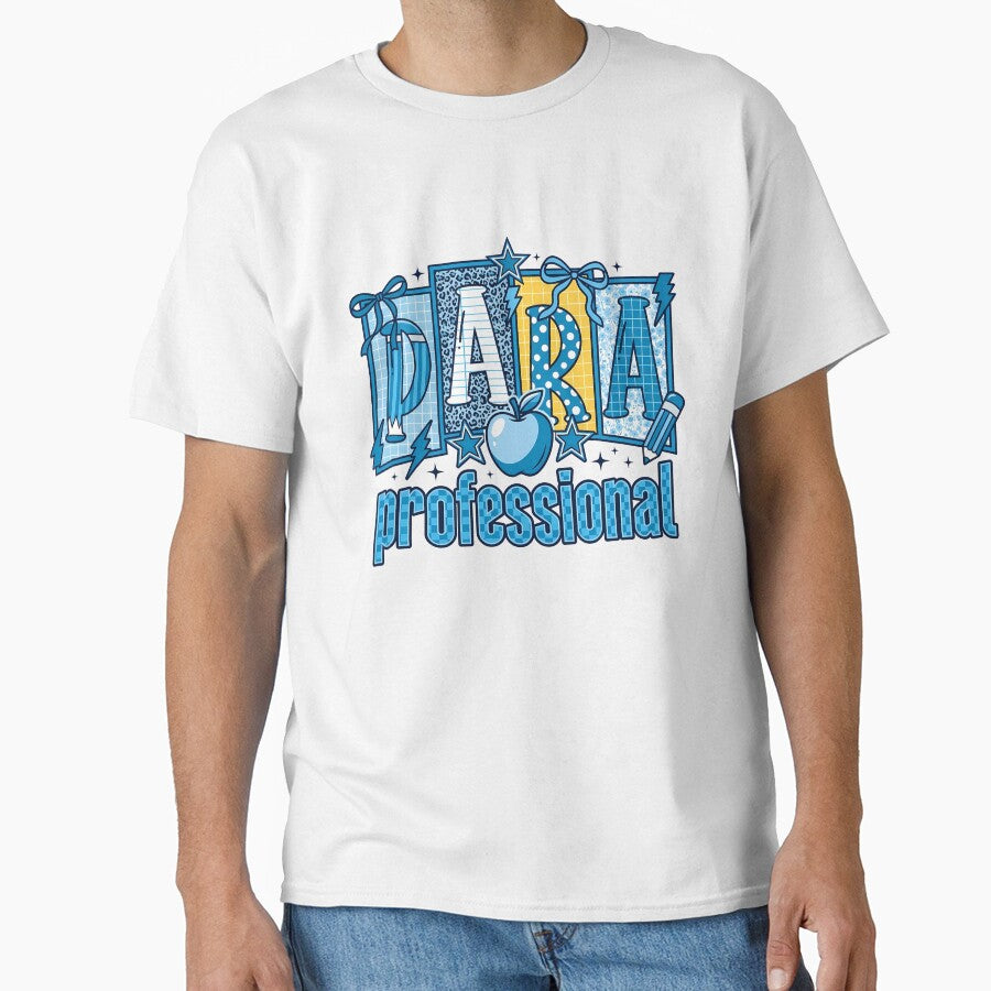 Paraprofessional Back To School First Day Teacher by KroghDs