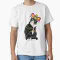 Black Cat Meow Mardi Gras Mask Fleur de Lis Cat Lover by GenesisHand