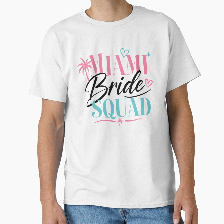 Miami Bride Squad – Tropical Bachelorette Party & Bridal Party Design by TheStephanieRome