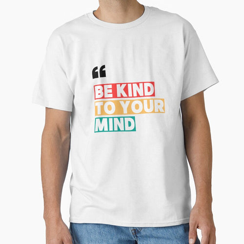 "Be Kind to Your Mind" Mental Health Awareness Design by chawezi