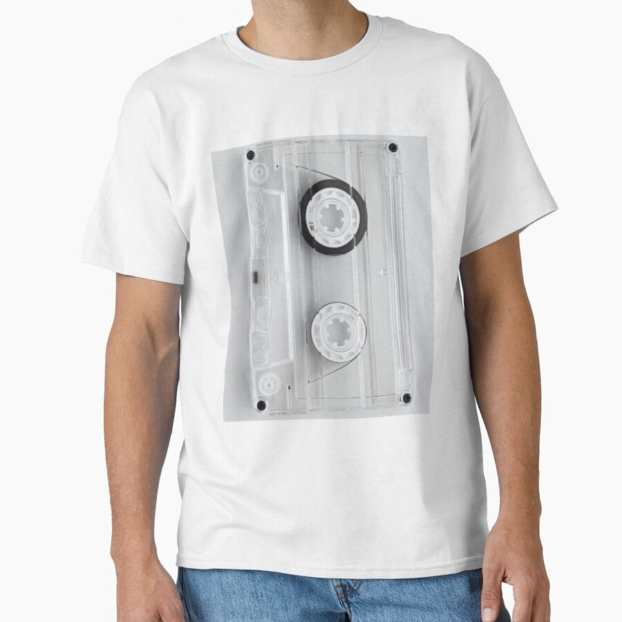 80's Transparent Cassette Tape For Retro Music Lovers And Musicians - Cassette Deck by Funwithmusic