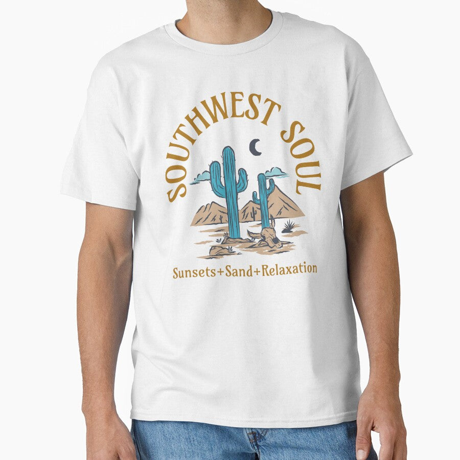 Southwest Soul Desert Cactus by Rejunkery