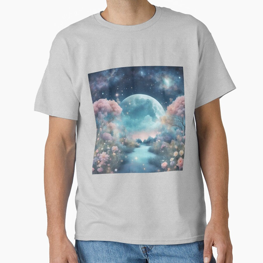 Azure Moon Serenity: Celestial Gardens of Inner Peace by Celestial Charm Co