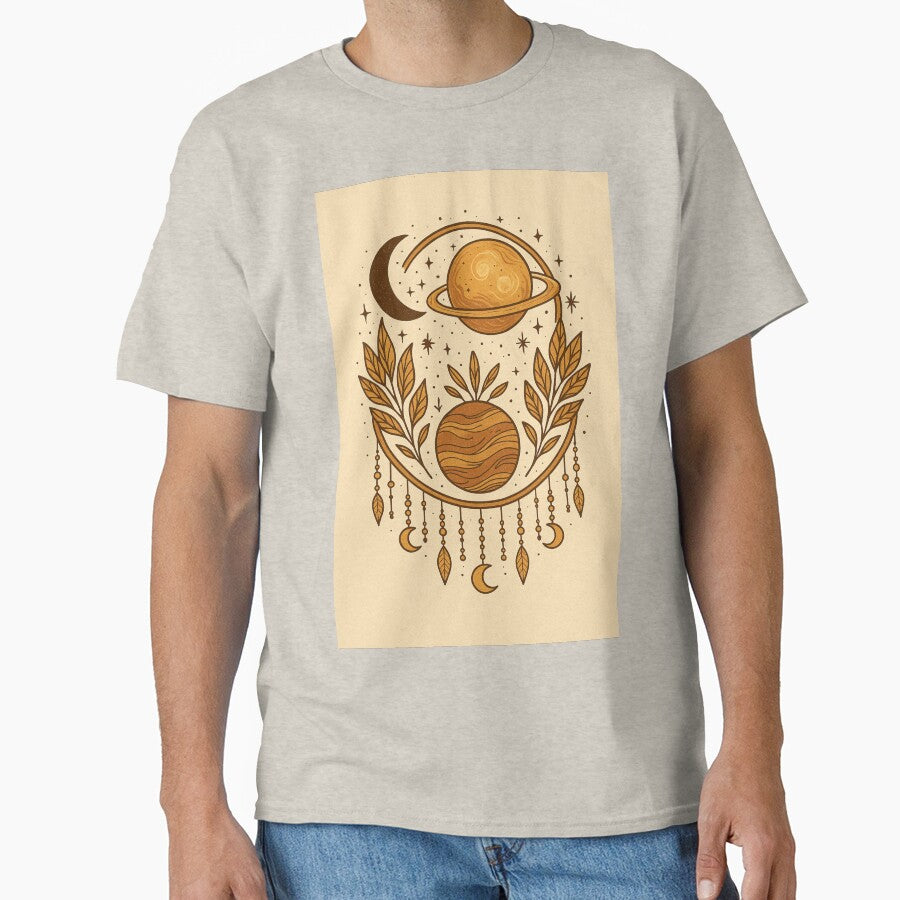 Boho Celestial Dreamcatcher — Sun, Moon & Planet Design by From Cyryl with Love
