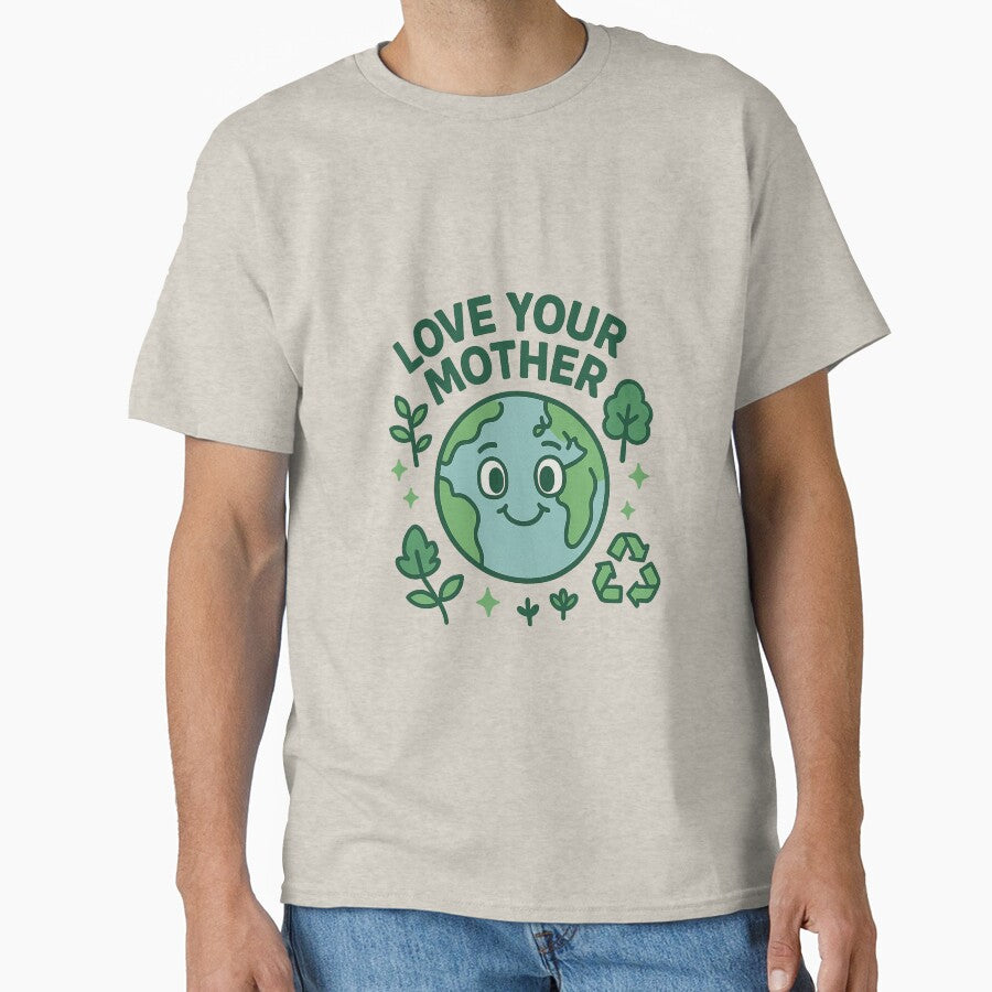 Love Your Mother Earth – Cute Eco Earth Day Design for Nature Lovers by Elviqus Shop