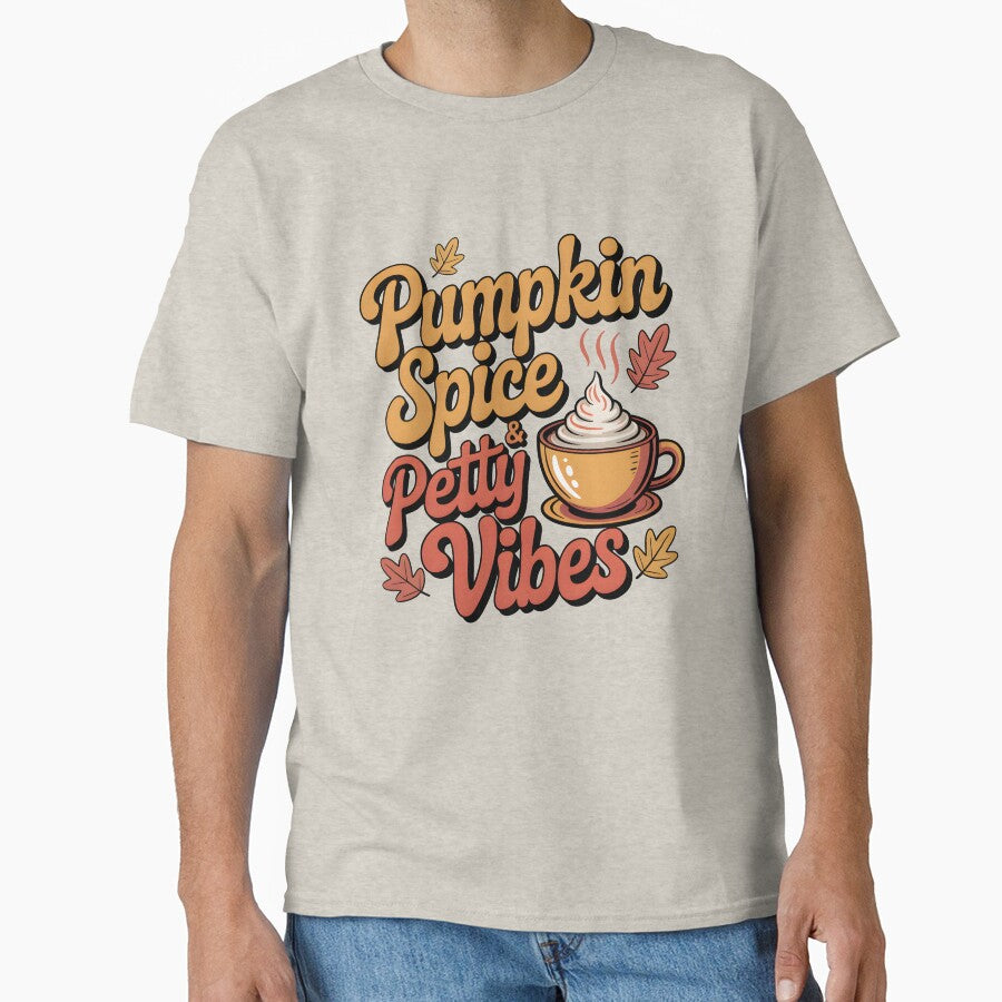 Pumpkin Spice & Petty Vibes - Sassy Fall Season Design by Jollys-ArtShop