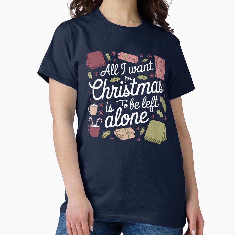 Cozy Christmas Plan Funny Sarcastic Quote by Trendsecne
