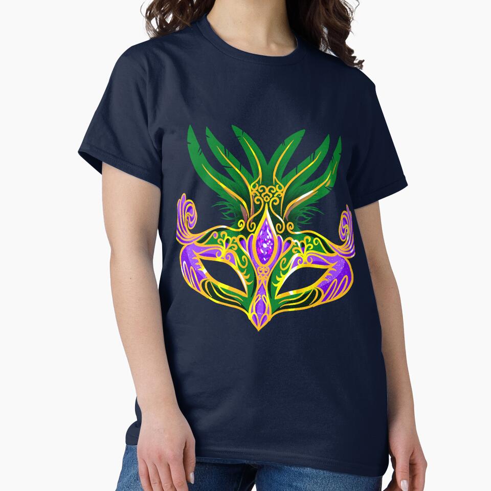 colorful mardi gras mask - costume 005 by Ric Gilar