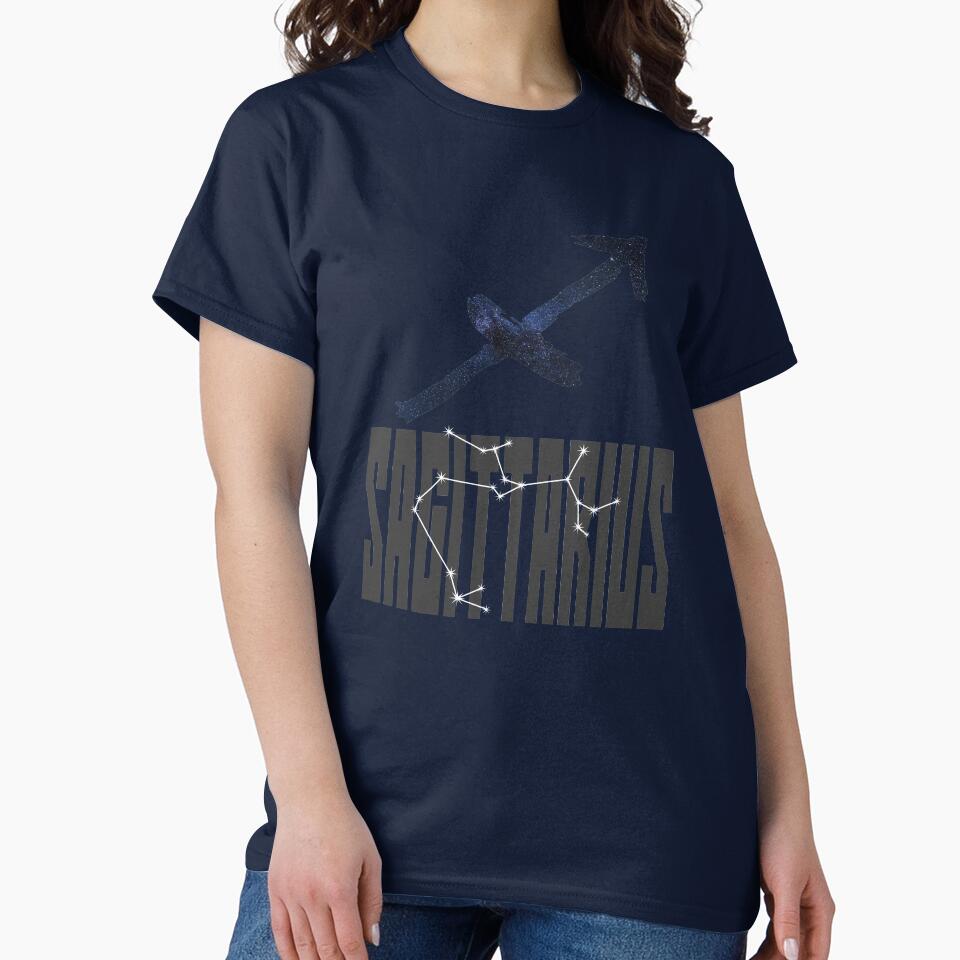 Sagittarius Birthday Gift with Zodiac Sign Constellation and Symbol by TrndSttr