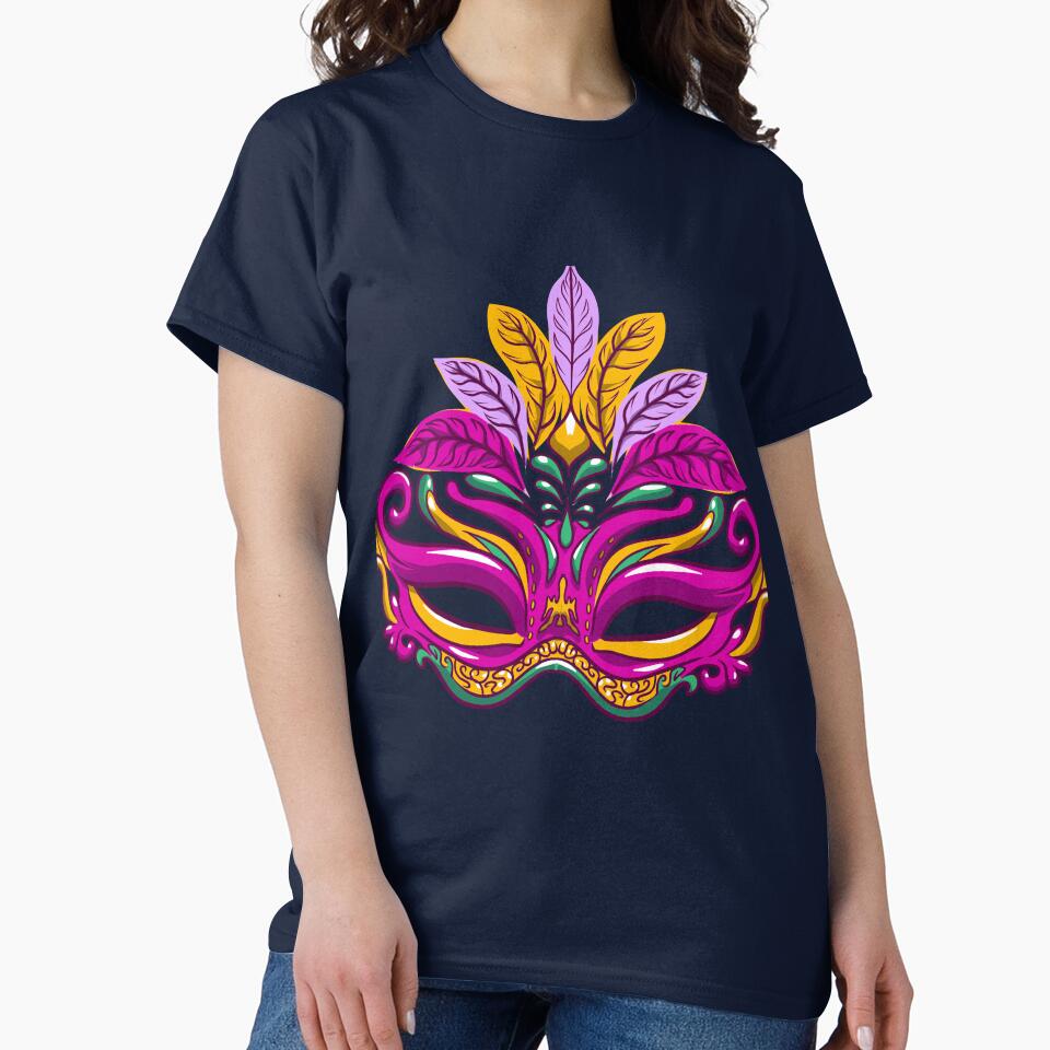 colorful mardi gras mask - costume 004 by Ric Gilar